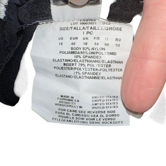 Miraclesuit Sz 16 Tankini Top Slimming‎ Ruching Beach Cruise Vacation - Picture 10 of 10